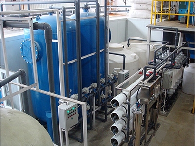 软化水设备系统中的应用